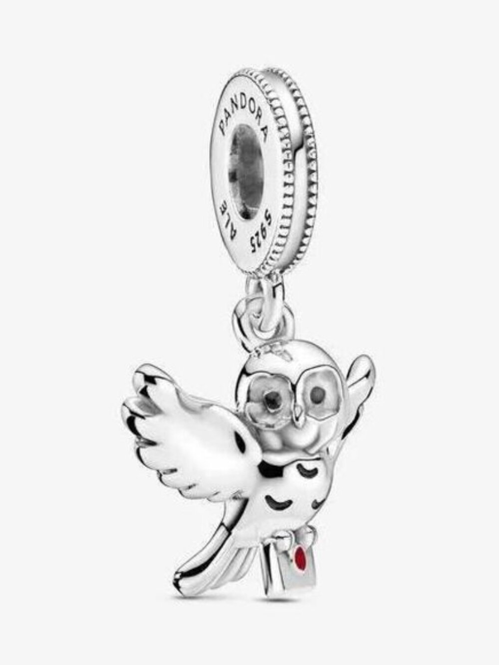Pandora Harry Potter Hedwig Owl Silver Charm 925 Ale Hogwarts Gryffindor